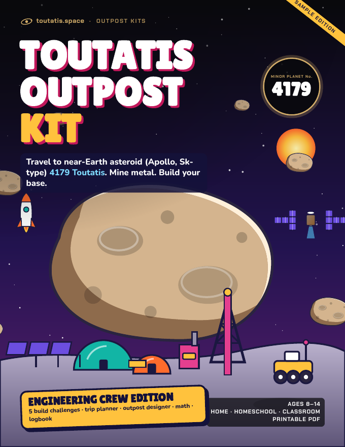 Toutatis Outpost Kit sample, page cover